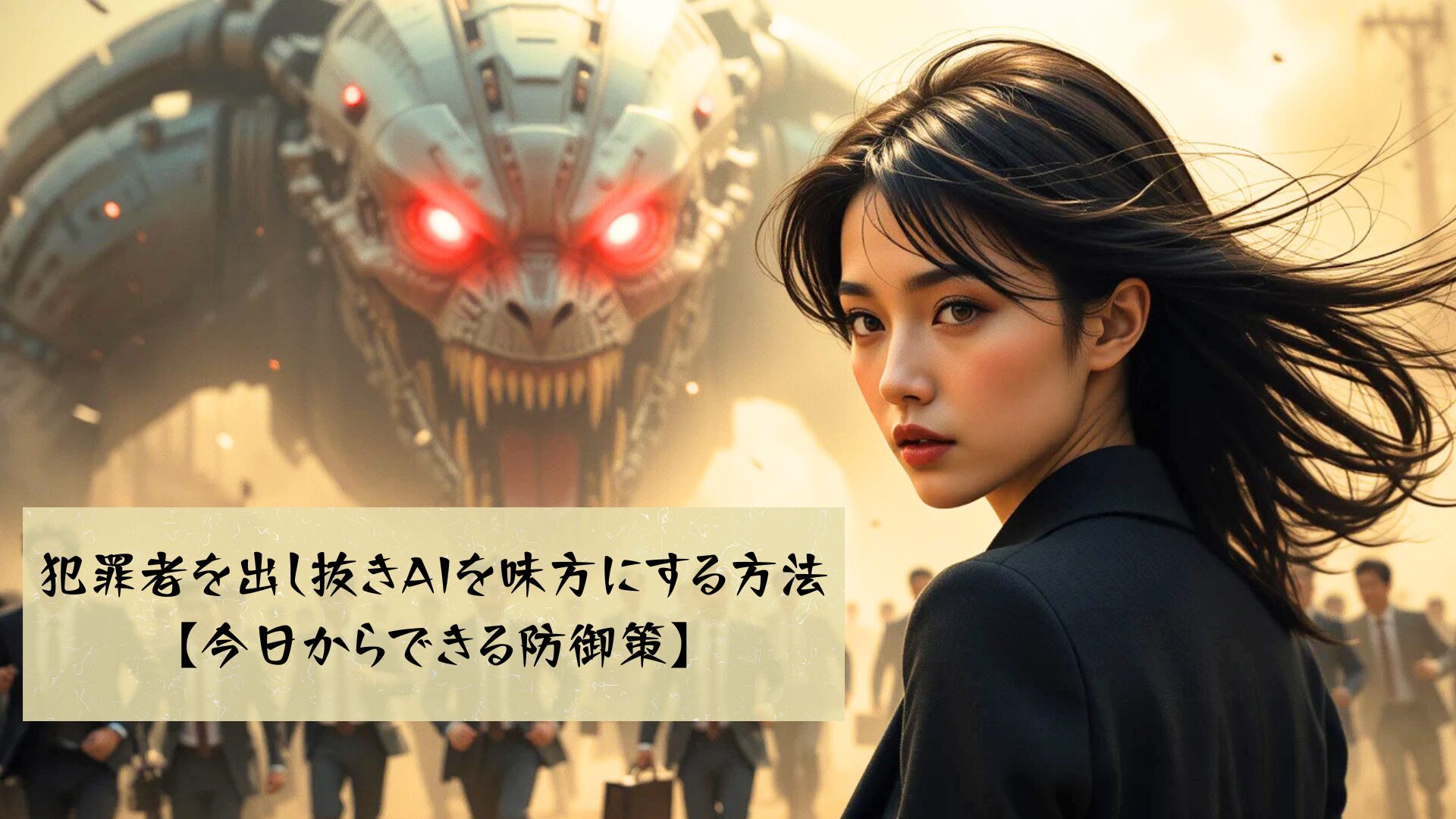 犯罪者を出し抜きAIを味方にする方法【今日からできる防御策】