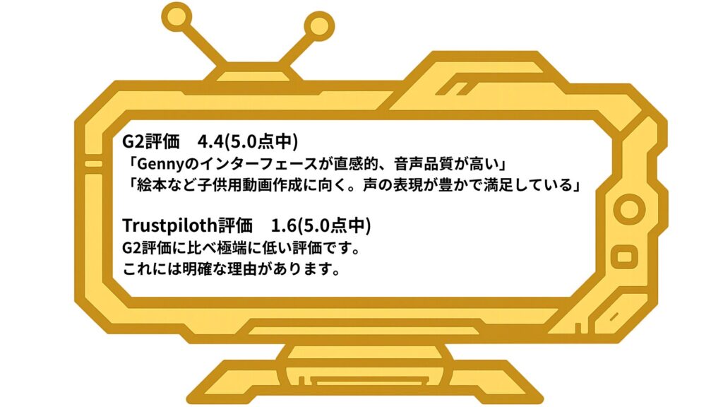 LOVO AI(Genny)ユーザーの声