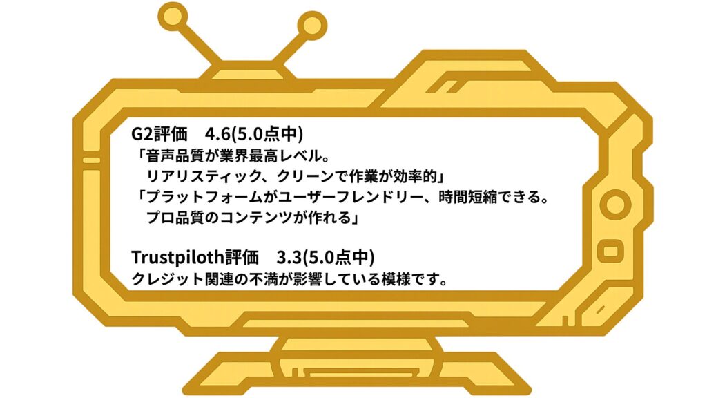 ElevenLabsユーザーの声