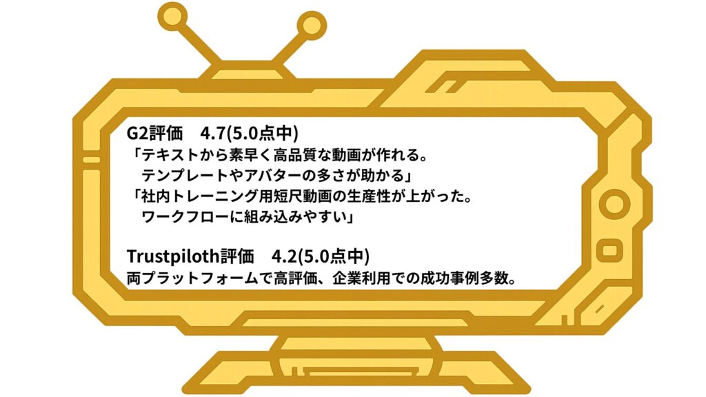 Synthesiaユーザーの声