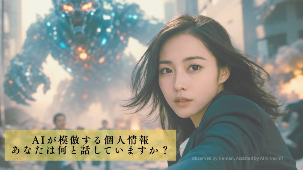 AIが模倣する個人情報｜あなたは何と話していますか？