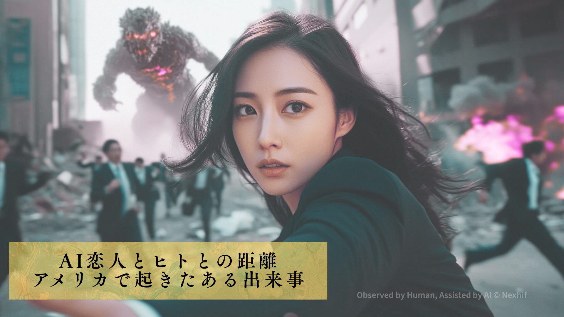AI恋人とヒトとの距離アメリカで起きたある出来事