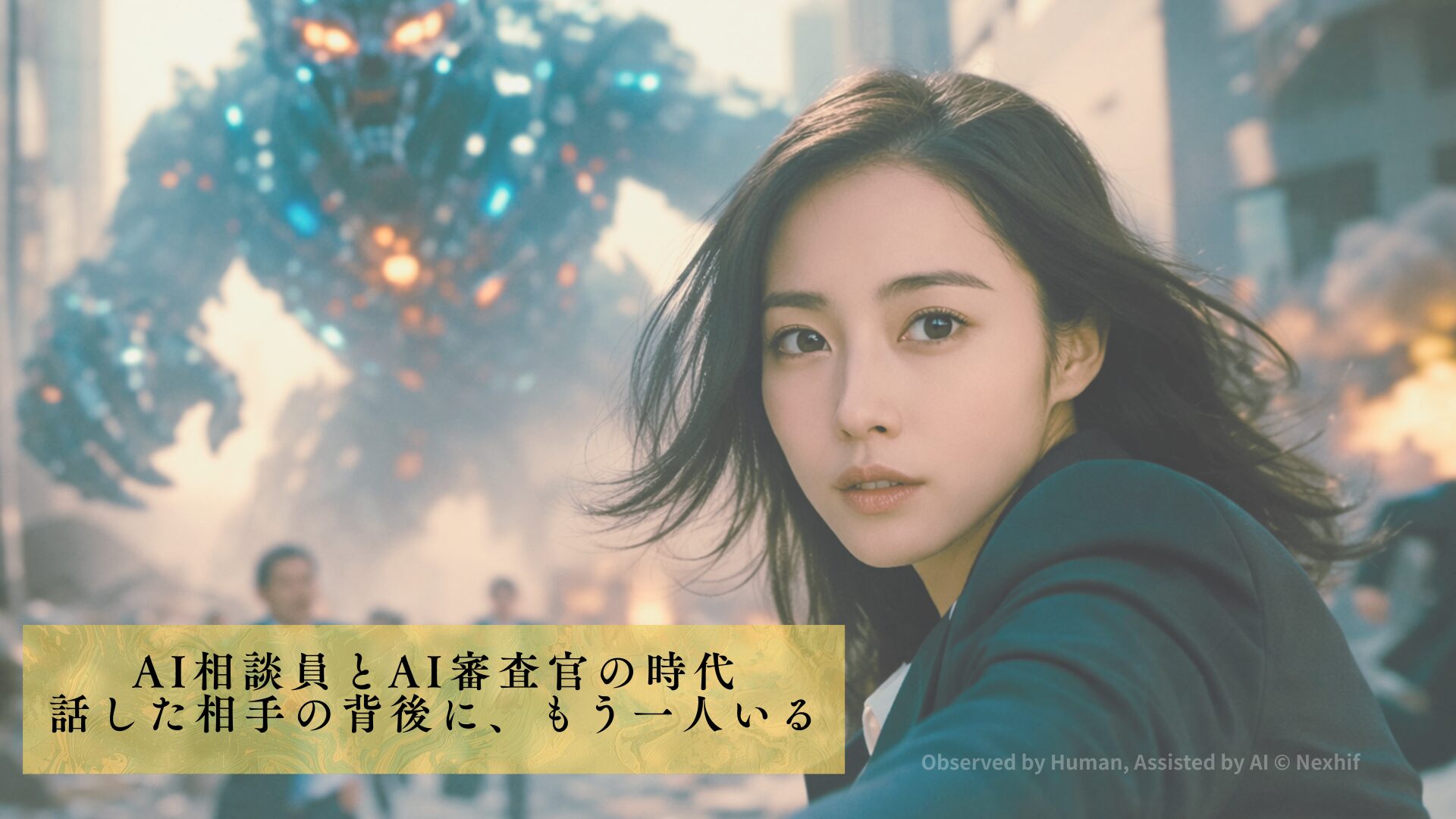 AI相談員とAI審査官の時代｜話した相手の背後に、もう一人いる